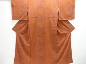 花更紗模様小紋着物